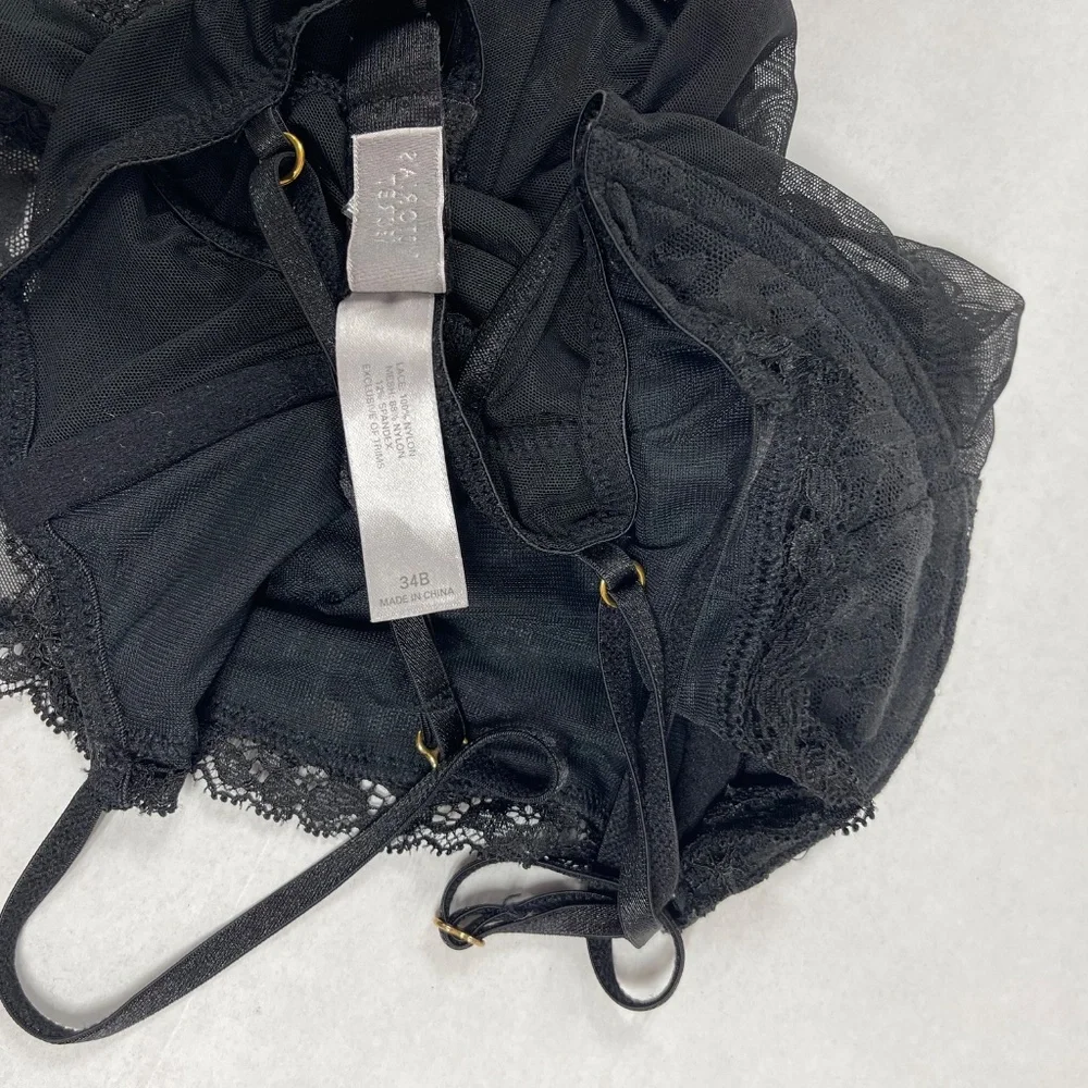 Victoria‎ Secret Black Bodysuit 34B -In Bag.